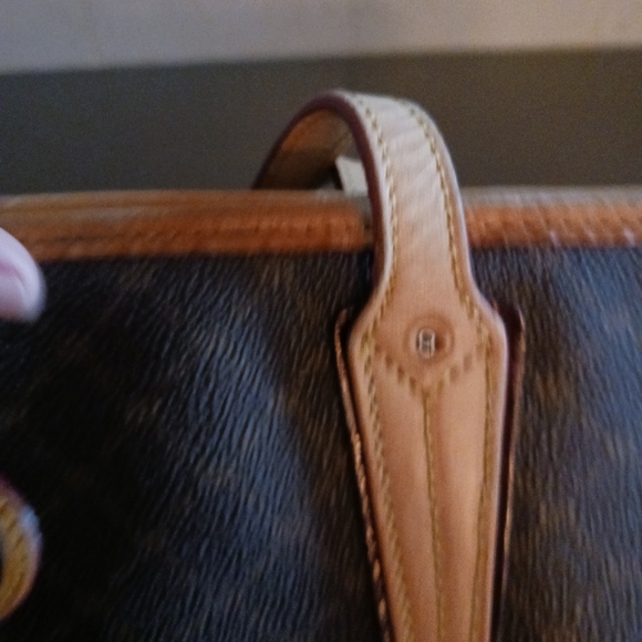 Rioni brown leather handbag purse - Picture 12 of 13